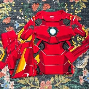 Disney Iron Man Long-Sleeve Pajamas, Size 7